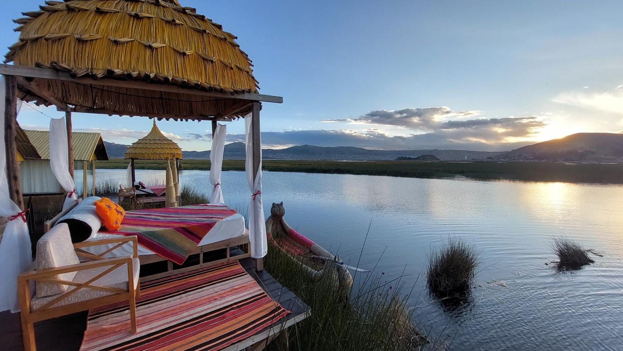 Uros Lodge Peru Puno Zewnętrze zdjęcie